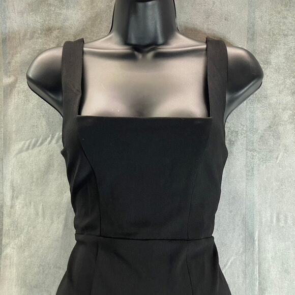 SPEECHLESS Juniors' Black Square-Neck Pullover Bodycon Knee-Length Dress SZ S - Picture 4 of 12